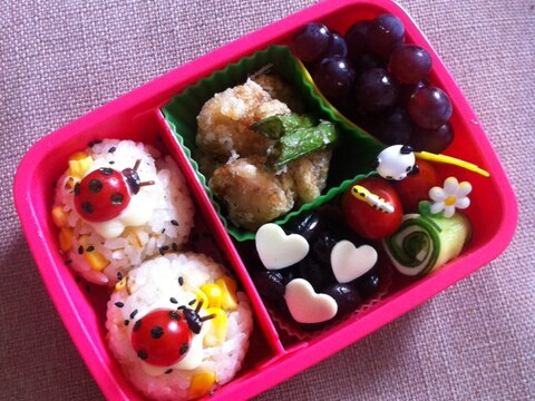 てんとう虫キャラ弁 レシピ 作り方 By Asa 楽天レシピ てんとう虫キャラ弁 レシピ 作り方 By Asa 楽天レシピ